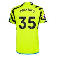 Dres Arsenal Oleksandr Zinchenko #35 Gostujuci 2023-24 Kratak Rukav